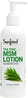 SunFood MSM Lotion Tea Tree