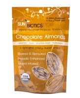 Sunbiotics Organic Probiotic Almonds Chocolate