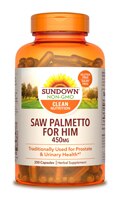 Sundown Naturals Saw Palmetto VALUE SIZE