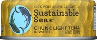 Sustainable Seas Chunk Light Can Tuna in Water