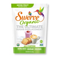Swerve Organic Monk Fruit All Purpose Granular Sugar Replacement Sweetener