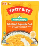 Tasty Bite Gluten Free Vegan Organic Coconut Squash Dal