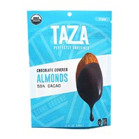 Taza Chocolate Almonds Dark Chocolate Covered