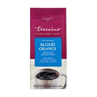 Teeccino Chicory Herbal 'Coffee' Alternative Mediterranean Blend Blood Orange