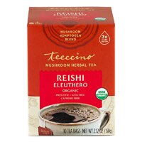 Teeccino Mushroom Herbal Tea Reishi Eleuthero