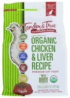 Tender & True Organic Dry Cat Food Chicken & Liver