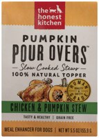 The Honest Kitchen Pumpkin Pour Overs Chicken & Pumpkin Stew Dog Food Topper