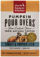 The Honest Kitchen Pumpkin Pour Overs Turkey & Pumpkin Stew Dog Food Topper