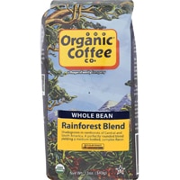 The Organic Coffee Co Whole Bean Coffee Rainforest Blend