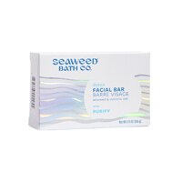 The Seaweed Bath Co Purifying Detox Facial Bar With Charcoal and Volcanic Ash Unscented