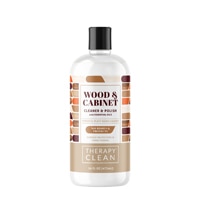 895823002191 - Therapy Clean®  Wood & Cabinet Cleaner & Polish Almond  -- 16 fl oz