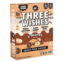 Three Wishes Cereal Gluten Free High Protein Limited Edition Smores