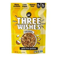Three Wishes Gluten Free Protein Grain Free Granola Original