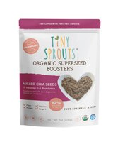 Tiny Sprouts Organic Milled Chia Seeds + Vitamin D & Probiotics