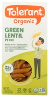 Tolerant Organic Green Lentil Penne