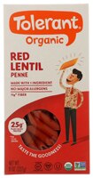 Tolerant Organic Red Lentil Penne
