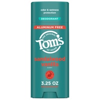 Tom's of Maine Deodorant Aluminum Free Sandalwood Vanilla