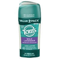 Tom's of Maine Deodorant Sticks Long-Lasting Wild Lavender