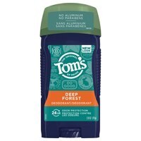 Tom's of Maine Long Lasting Men's Wide Stick Deodorant Deep Forest