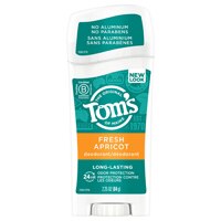 Tom's of Maine Natura Long Lasting Aluminum Free Deodorant Fresh Apricot