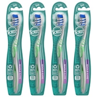 Tom's of Maine Whole Care Soft Toothbrush 4 Pack