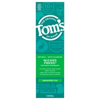 Tom's of Maine Wicked Fresh Fluoride Natural Toothpaste Spearmint Ice