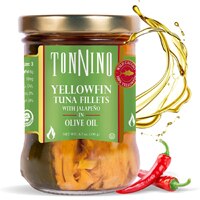 Tonnino Tuna Fillets with Jalapeno in Olive Oil