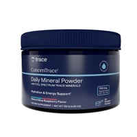 Trace Minerals Research ConcenTrace Daily Mineral Powder Blue Raspberry