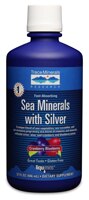 Trace Minerals Research Sea Minerals with Silver Cranberry Blueberry