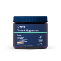Trace Minerals Research Stress-X Magnesium Powder Dietary Supplement Raspberry Lemon