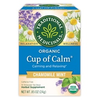 Traditional Medicinals Organic Cup Of Calm® Herbal Tea
