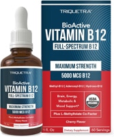 854552007594 - Triquetra Health  BioActive B12 Liquid Vitamin B12 Plus L-Methylfolate -- 1 fl oz