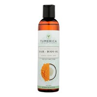 Tumerica Hair plus Body Oil Unscented -- 8 oz