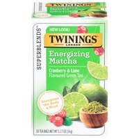 Twinings Engerize Matcha Green Tea Cranberry & Lime