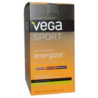 Vega Sport Pre - Workout Energizer Lemon Lime - 12 Packs