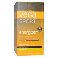 Vega Sport Pre - Workout Sugar - Free Energizer Lemon Lime - 30 Packs