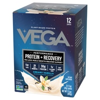 Vega Sport Protein Vanilla Protein Powder Plus Recovery - NSF Certified for Sport Vanilla