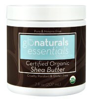 Glonaturals Essentials Collection Certified Organic Shea Butter