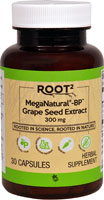 844197027408 - Vitacost-Root2  MegaNatural®-BP™ Grape Seed Extract -- 300 mg - 30 Capsules