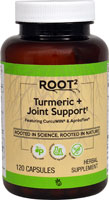 844197027460 - Vitacost-Root2  Turmeric + Joint Support Featuring CurcuWIN® & ApresFlex® -- 120 Capsules
