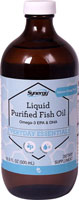 Vitacost-Synergy Liquid Purified Fish Oil Omega-3 EPA & DHA Orange