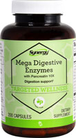 835003006687 - Vitacost-Synergy  Mega Digestive Enzymes with Pancreatin 10X -- 200 Capsules