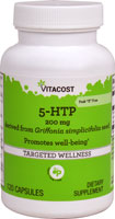 835003005857 - Vitacost  5-HTP -- 200 mg - 120 Capsules