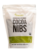 Vitacost Certified Organic Cocoa Nibs