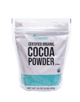Vitacost Certified Organic Cocoa Powder - Non-GMO