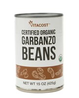 Vitacost Certified Organic Garbanzo Beans - Non-GMO and Gluten Free