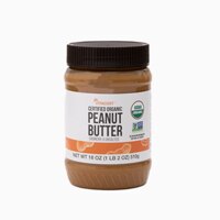 Vitacost Certified Organic Peanut Butter Crunchy & Unsalted