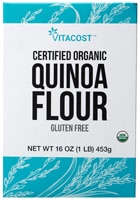 Vitacost Certified Organic Quinoa Flour Gluten Free – Non GMO