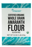 Vitacost Certified Organic Whole Grain Amaranth Flour - Gluten Free