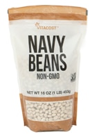 Vitacost Gluten Free Non-GMO Navy Beans Navy Beans